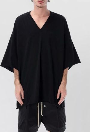 Rick Owens v neck jumbo jersey t-shirt shirt