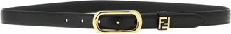 Fendi Belts - Dames - Riemen - Zwart - 90 CM - Accessoires