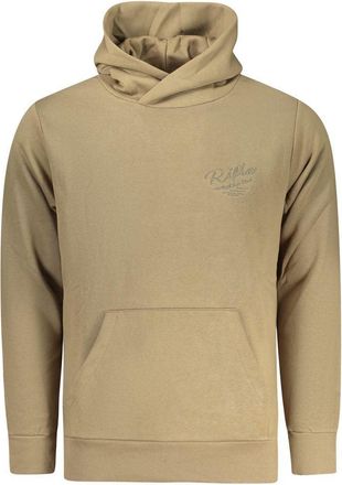Rifle Marrone Katoenen Hoodie voor Mannen