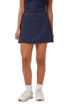 Travis Mathew Move Knit Game Set Match Skort in Navy Blazer at Nordstrom, Size Xx-Large