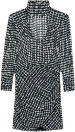 BA&SH Brydie Short Dress - Dames - Korte kleedjes - Zwart - M - Kleedjes