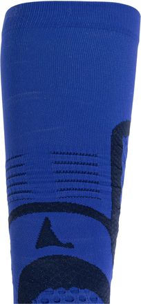 Roa Bones Logo Q-Skin Socks, Mens, Blue