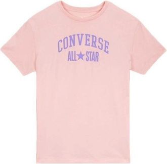 Converse (WMNS) Converse Sport Graphic T-Shirt Asia Sizing Pink Blue 10017793-A02
