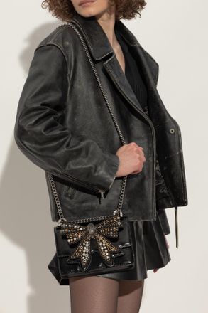 Kurt Geiger Clutch Shoreditch Small, Womens, Black