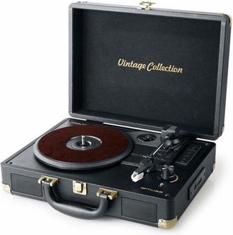 Muse Giradischi 33/45/78 a 3 velocit&agrave; con bluetooth - mt103gd