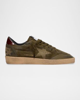 Golden Goose Men & apos;s Ballstar Suede Low-Top Sneakers