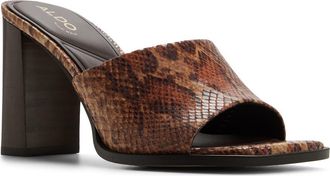 Aldo Sophia Slide Sandal in Brown Multi at Nordstrom, Size 7.5