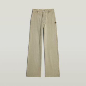 G-Star Deck High Loose Chino - Beige - Dames