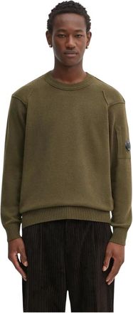C.P. Company Maglieria Girocollo - - Knitwear - Uomo - Verde - XL