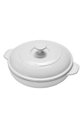 Staub Ceramic Dish with Lid in White at Nordstrom