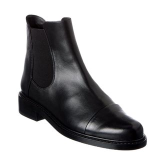 Stuart Weitzman Gobi Bootie Black S6668-BLK Womens