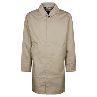 Barbour Rokig Jacket Trench - Heren - Mantel - Beige - XL - Katoen - Jassen