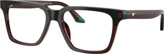 Emporio Armani Glasses - unisex - Brillen - Bruin - 54 MM - Accessoires