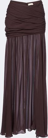 De La Vali Gonna lunga Amaya in chiffon