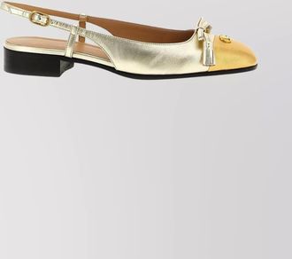 Valentino Garavani leather slingback sandals