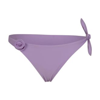 Coperni Bikinis, female, Purple, Size: XS Flower Bikini Bottom