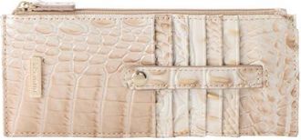 Brahmin Croc Embossed Leather Credit Card Wallet in Contour at Nordstrom