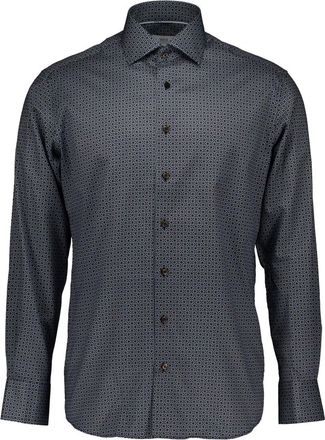 Eterna Lange Mouw Overhemden 1192 X669 - Heren - Casual Overhemden - Blauw - 3XL - Overhemden