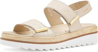 Mephisto Dominica Womens Shoes Light Sand : EU 41 (US Womens 11) B - Medium, Leather