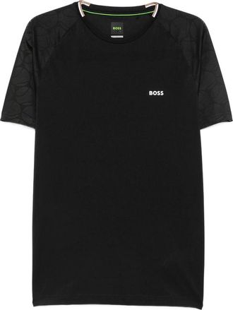 HUGO BOSS Logo-print Raglan-sleeve T-shirt