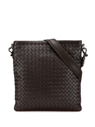 Bottega Veneta 2012-2024 Nappa Intrecciato crossbody bag - women - Nappa Leather - One Size - Brown