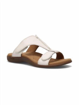 Taos Womens Slide Show Sandals In White