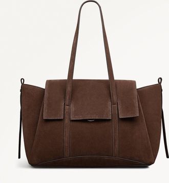 Radley London Coffee Medium Flapover Shoulder Bag The Chancery AW25 Radley London