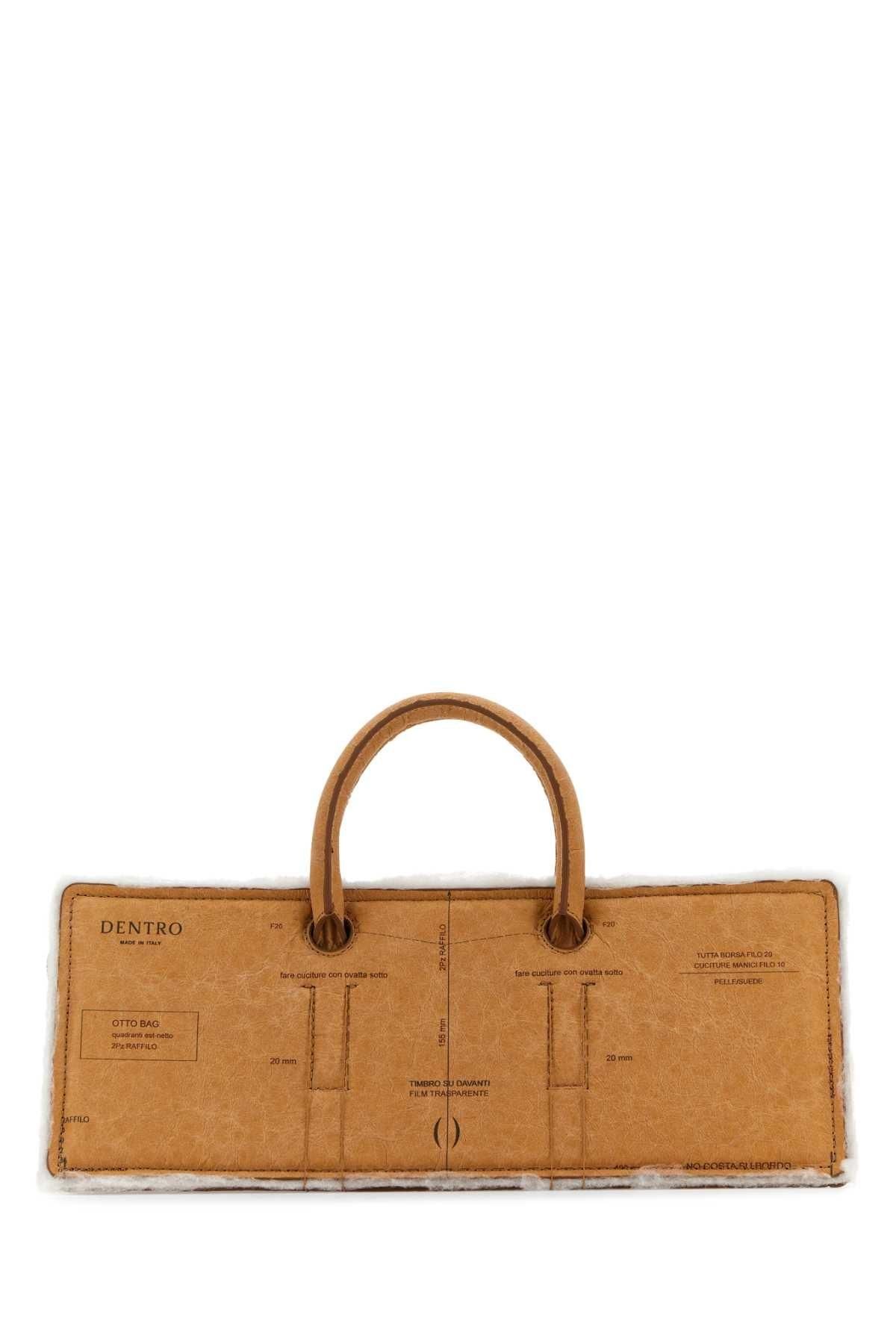 トートバッグ DENTRO Coral leather Mini Otto handbag (24SDNBO017 RED) Dentro Coral Leather Otto Handbag | italist