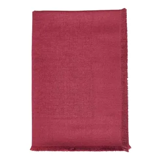 Fendi Accessoires, Dames, Rood, ONE Size, Wol, Vierkante Sjaal