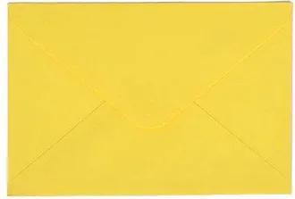 OEM 100 Sobres (13,5 X 18,5 Cm) Para Tarjetas De Boda, Tarjetas De Navidad, Invitaciones Acr&iacute;licas Y Fotos - Amarillo