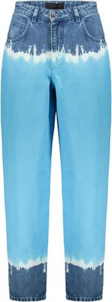 Alberta Ferretti Loose-fit Jeans - Dames - Loose Fit Jeans - Blauw - L - Katoen - Jeans