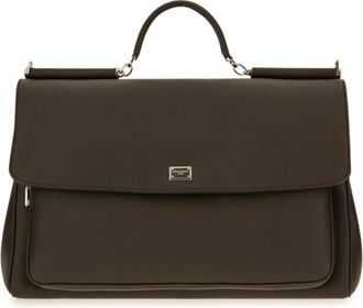 Dolce & Gabbana Borsa My Sicily Top Handle - - Bags - Uomo - Marrone - ONE SIZE
