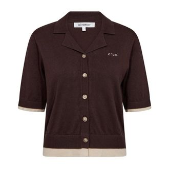Co'Couture C&aacute;rdigan corto Lue CC - Knitwear - Mujer - Marr&oacute;n - XS