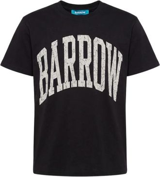 Barrow Jersey T-shirt - Heren - T-shirts - Zwart - S - Katoen - Tops