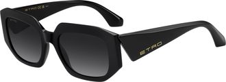 Etro 0123/S 807/9O Womens Sunglasses Black Size 55