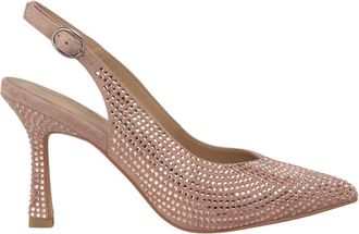 Alma En Pena Schoen bedekt met strass - Dames - Pumps - Roze - 37 EU - Schoenen