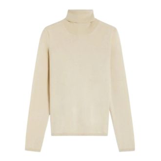 Max Mara Adda Turtleneck - Dames - Cashmere truien - Beige - M - Kasjmier - Truien & Vesten