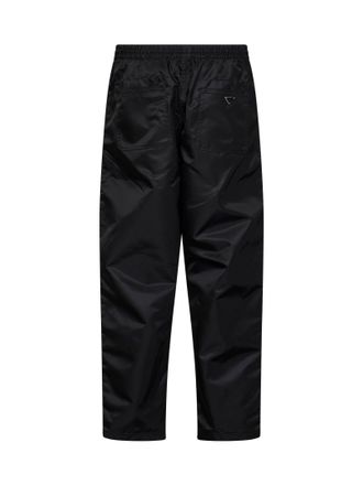 Prada Mens Trousers Re-Nylon Black Recycled Polyamide