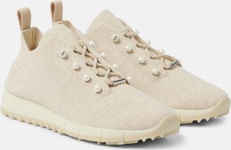 Jimmy Choo London Veles knitted sneakers