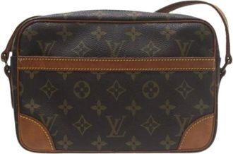 Louis Vuitton Pre-owned Vintage Canvas Schoudertas - Dames - Vintage Schoudertas - Bruin - ONE Size - Vintage