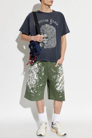 Gallery Dept. T-shirt With Print, Mens, Grey