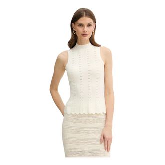 Twinset Donna, Top, Beige, L, new