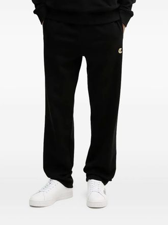 Just Cavalli logo-plaque track pants - Black