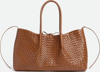 Bottega Veneta Large Pinacoteca - Brown - Woman - 100% Calfskin