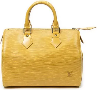 Louis Vuitton Pre-owned Womens Speedy 25 Handbag - Yellow - One Size