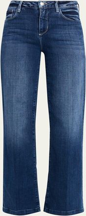 L'agence Scottie Wide-Leg Jeans