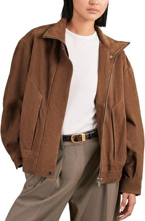 Reiss Kiara Suede Jacket
