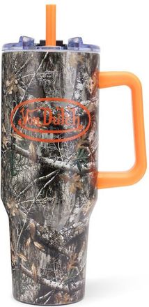 Von Dutch 40oz Double Walled Insulated Stainless Steel Tumbler in Forest at Nordstrom