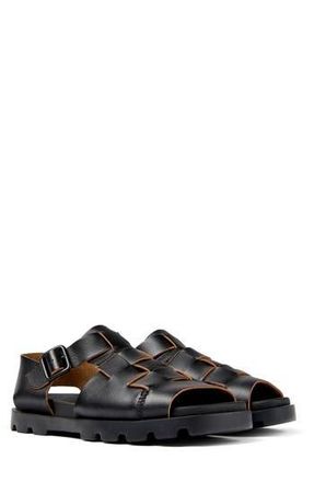 Camper Brutus Fisherman Sandal in Black at Nordstrom Rack, Size 43