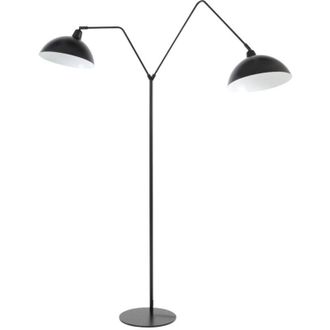 Light & Living Light & Living - lampada da terra - Orion - nero - metallo